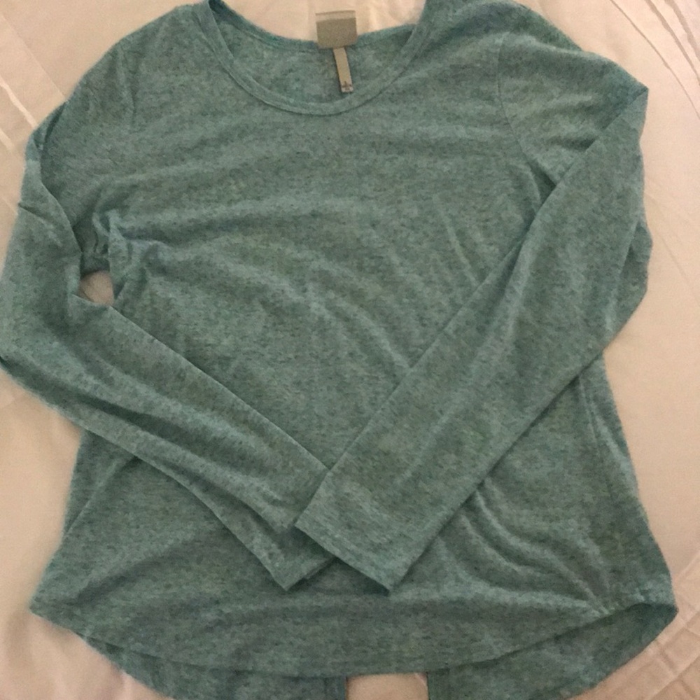 NWOT Blue long sleeve shirt